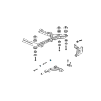 OEM 2005 Cadillac DeVille Nut Asm Sty 1 Flange Hexagon Direct Prvg Tube Type Diagram - 11517118