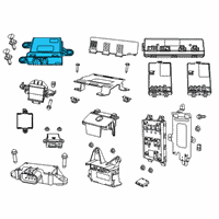 OEM Ram Module-Gateway Diagram - 68454413AA