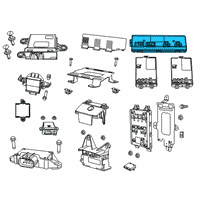 OEM Ram HEATED SEAT Diagram - 68530209AA