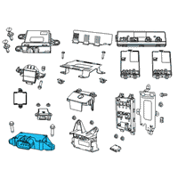 OEM Ram 1500 Classic Fuel Pump Control Module Diagram - 68193711AC