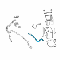 OEM Infiniti Q60 Cable Assy-Battery Earth Diagram - 24083-6HB0A