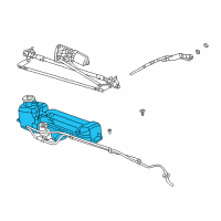 OEM Chrysler Reservoir-Washer Diagram - 5018059AB