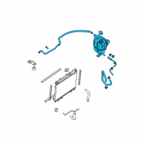 OEM 2007 Nissan Xterra Tank Assy-Reserve Diagram - 21710-ZL01A