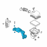 OEM 2019 Toyota Yaris Air Inlet Duct Diagram - 17751-WB001