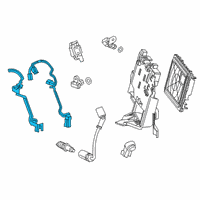 OEM 2019 Chevrolet Silverado 1500 Wire Diagram - 12697823