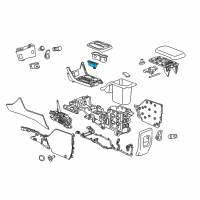 OEM 2018 GMC Canyon Shift Indicator Diagram - 84160718