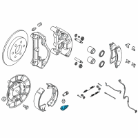 OEM 2019 Nissan Titan XD Lever-Toggle, RH Diagram - 44041-1PA1C