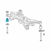 OEM 2021 Toyota RAV4 Mount Cushion Diagram - 52271-0R010