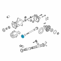 OEM 2020 Infiniti QX50 Bearing - Drive PINION Diagram - 38120-4N500