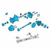 OEM 2020 Infiniti QX50 Final Drive Assy-Rear Diagram - 38300-5NA0A