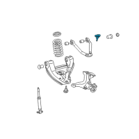 OEM Chevrolet K2500 Suburban STUD KIT, FRT UPR CONT ARM BALL Diagram - 19416903