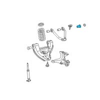 OEM 1993 GMC C2500 Bushing, Front Lower Control Arm Diagram - 15687206