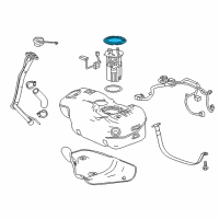 OEM 2014 Chevrolet Spark EV Lock Ring Diagram - 95229013