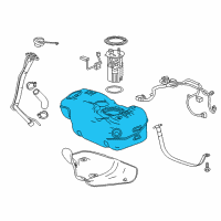 OEM 2015 Chevrolet Spark EV Fuel Tank Diagram - 95102145