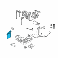 OEM 2017 Dodge Viper Core-Heater Diagram - 68197584AA