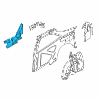 OEM 1986 Chrysler Town & Country Weather Strip Diagram - 4339255