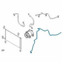 OEM 2019 Nissan Rogue Pipe Assembly-Front Cooler, High Diagram - 92440-4BA5B