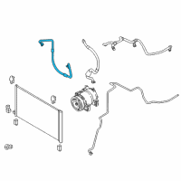 OEM Nissan Rogue Hose-Flexible, High Diagram - 92490-4CL5A