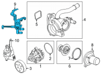 OEM Lincoln Corsair VALVE ASY - CONTROL Diagram - LX6Z-8C605-A