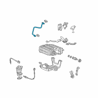 OEM 2014 Acura TL Pipe, EGR Diagram - 18717-RGW-A00