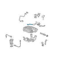 OEM 2014 Honda Crosstour Tube, Pressure Sensor Diagram - 17382-TA0-A00