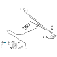 OEM Cover - Water Reservoir Diagram - 8L8Z-17632-A