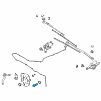 OEM Ford Escape Fluid Level Sensor Diagram - CV4Z-17B649-B