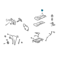 OEM 2007 Cadillac STS Cap Asm-Oil Filler Diagram - 12594232