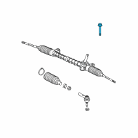 OEM Saturn Ion Bolt/Screw, Steering Gear Diagram - 22657685