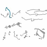 OEM 2004 Toyota Sequoia Suction Hose Diagram - 88712-0C030