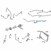 OEM 2004 Toyota Sequoia Suction Pipe Diagram - 88712-0C040