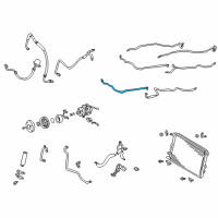 OEM 2001 Toyota Sequoia Suction Pipe Diagram - 88717-0C050