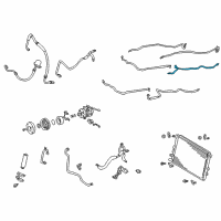 OEM 2005 Toyota Sequoia Evaporator Tube Diagram - 88716-0C070