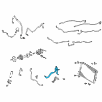 OEM 2001 Toyota Sequoia Suction Pipe Diagram - 88717-0C091