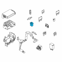 OEM 2011 Ford Fusion Circuit Breaker Diagram - YC1Z-14526-BA