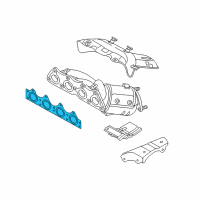 OEM 2016 Hyundai Accent Gasket-Exhaust Manifold Diagram - 28521-2B400