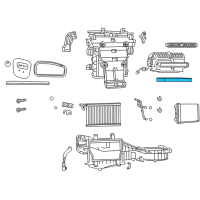 OEM 2019 Jeep Grand Cherokee Filter-Cabin Air Diagram - 68079487AB