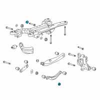 OEM 2014 Chevrolet Malibu Track Bar Nut Diagram - 11094506