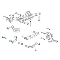 OEM 2014 Buick LaCrosse Link Rod Bolt Diagram - 11610970