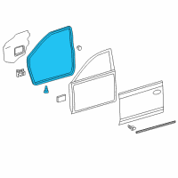 OEM 2013 Toyota Camry Surround Weatherstrip Diagram - 67861-06090