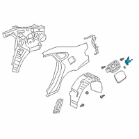 OEM 2020 Kia K900 Opener Assembly-Fuel FIL Diagram - 81590J6000