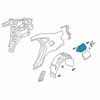 OEM Kia K900 Housing-Fuel Filler Diagram - 81595J6000