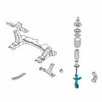 OEM 2004 Pontiac Sunfire Strut Diagram - 22064776