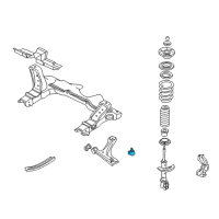 OEM 1997 Oldsmobile Achieva Lower Ball Joint Diagram - 88967431