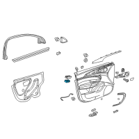 OEM Buick LaCrosse Window Switch Diagram - 20830824