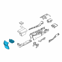 OEM Kia Cover Assembly-Console R Diagram - 846403T700KFS