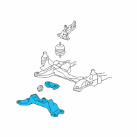 OEM 2008 Cadillac CTS MOUNT, TRANS RR Diagram - 19418513