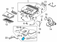 OEM Acura MDX RESONATOR, AIR IN. Diagram - 17246-61A-A00