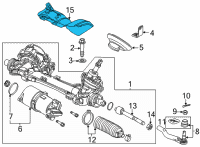 OEM Honda PLATE Diagram - 53692-T20-A00