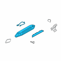 OEM 2019 Ford Transit-150 High Mount Lamp Diagram - JK4Z-15A201-AC